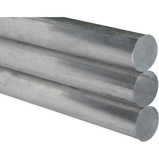 K&S 3/8 In. x 12 In. Solid Stainless Steel Rod